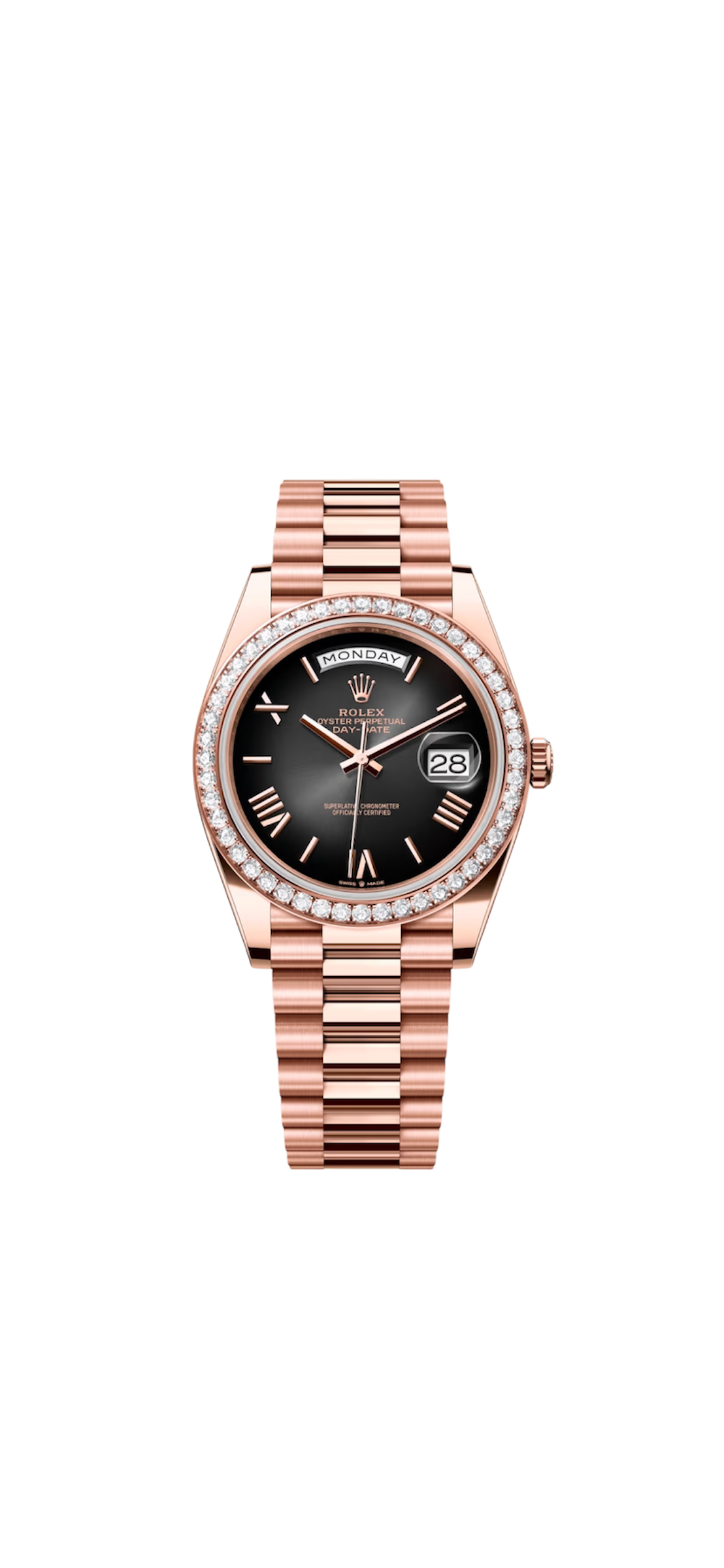 Rolex Daydate 40 Black Ombre