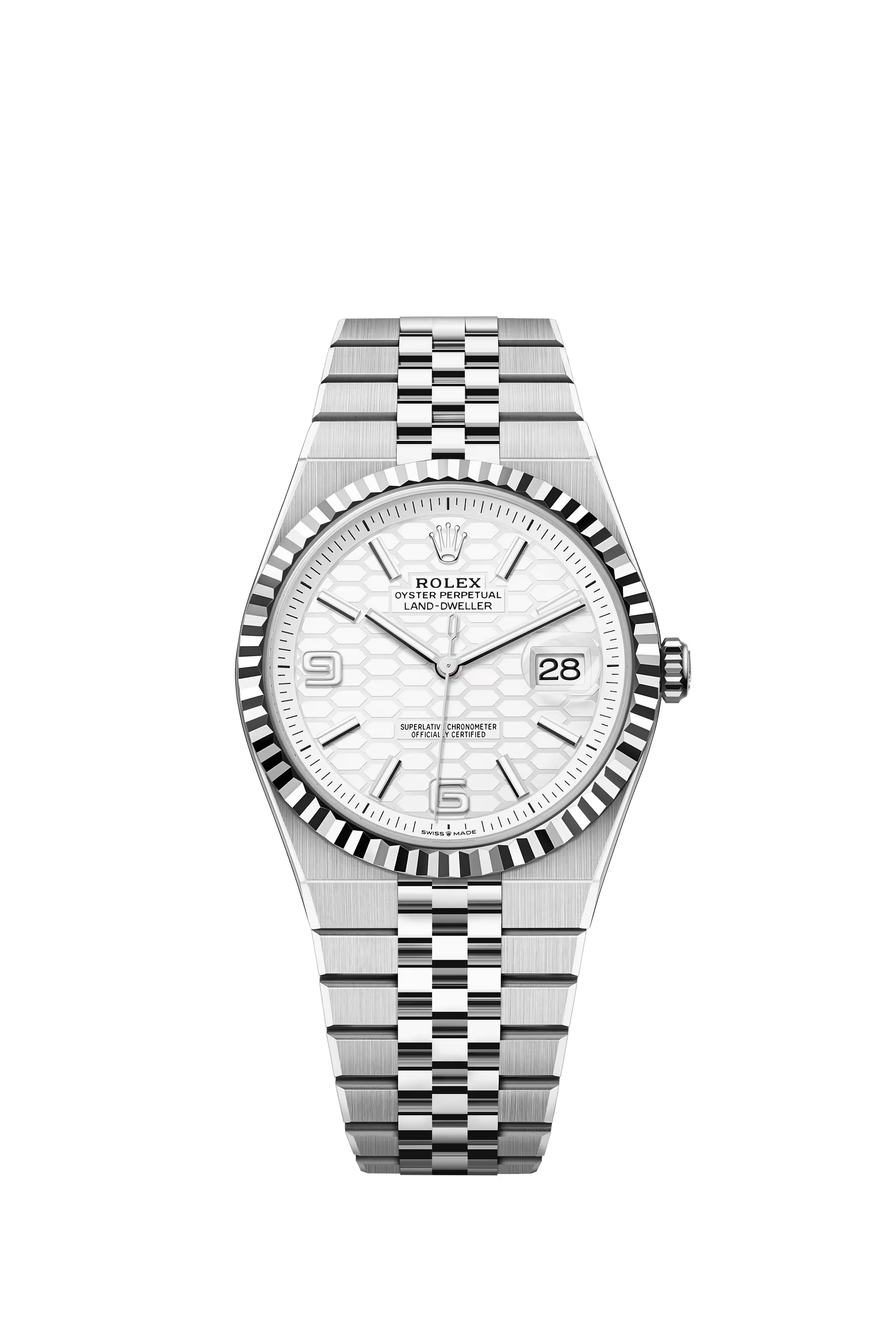 Rolex Land Dweller 40 - Steel and White gold
